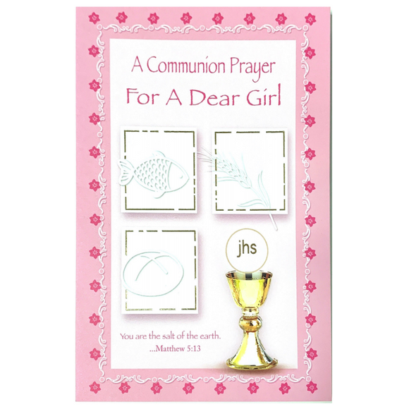 A Communion Prayer for a Dear Girl