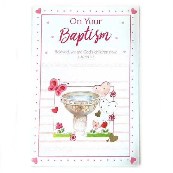 On Your Baptism - Pink