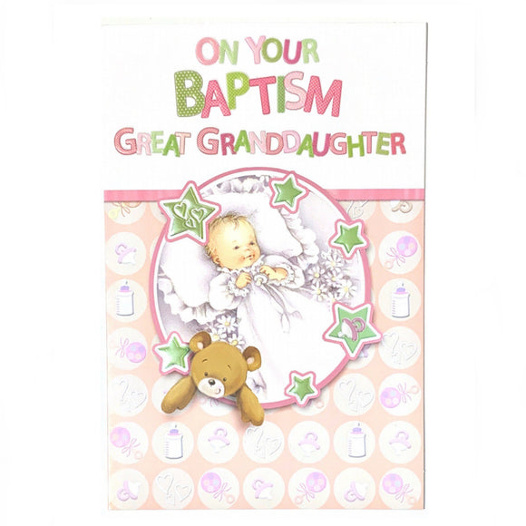 On Your Baptism Great Granddaughter
