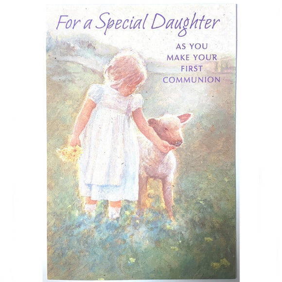 For a Special Daughter As You Make Your First Communion