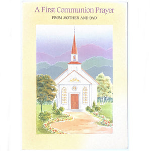 A First Communion Prayer From Mother and Dad