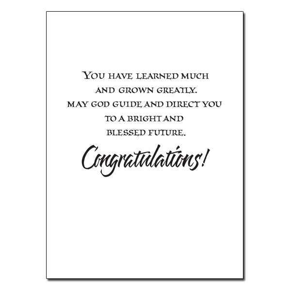 congrats grad card sayings Blessings On Your Graduation Day Graduation Card