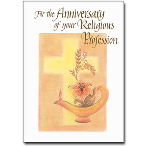 For the Anniversary of Your Religious Profession Card