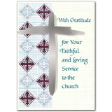With Gratitude for Your Faithful Service