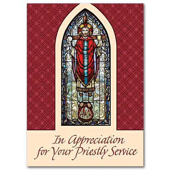 In Appreciation for Your Priestly Service