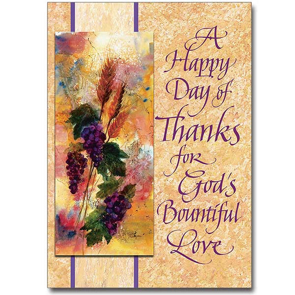A Happy Day of Thanks Card