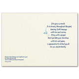 Christmas Blessings Pastor Card