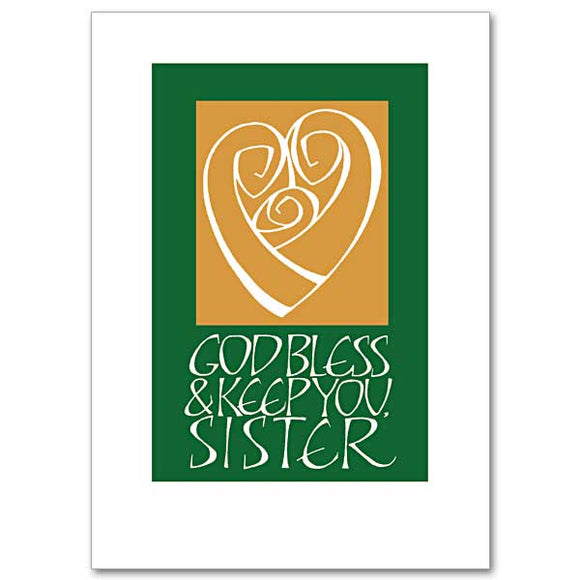 Nun/Sister Christmas Card