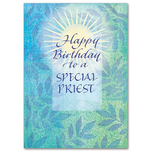 Happy Birthday to a Special Priest