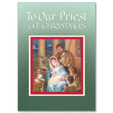 To Our Priest at Christmas Card