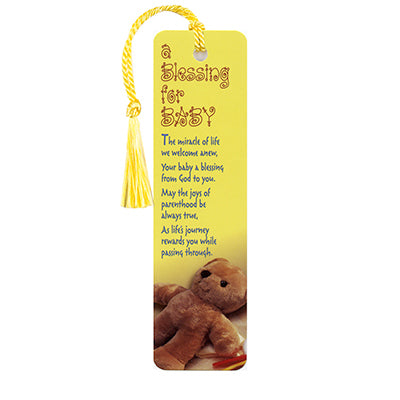Blessings for Baby Bookmark