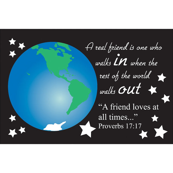 Friendship Scripture Card