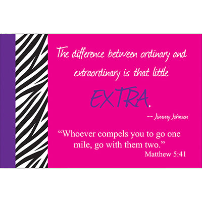 Go Further Scripture Card