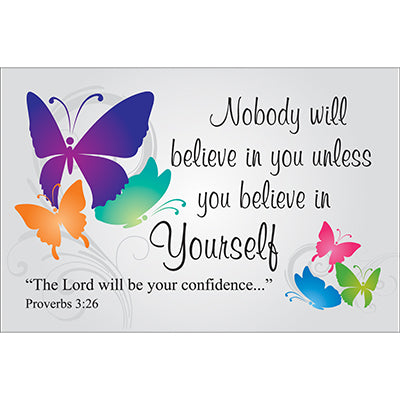 Confidence Scripture Card