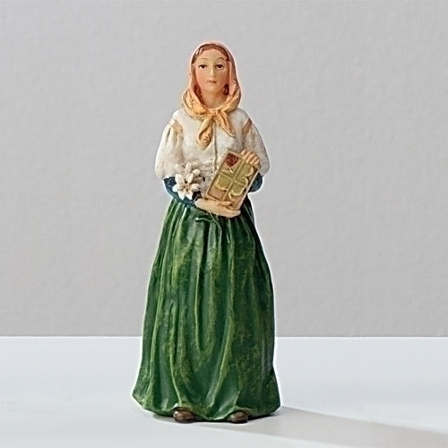 3.5" St. Dymphna Statue The Catholic Gift Store 3.5" St. Dymphna Statue The Catholic Gift Store