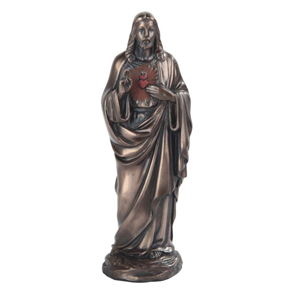 Bronze Sacred Heart of Jesus 5