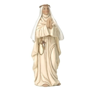 4" St. Catherine of Siena Statue