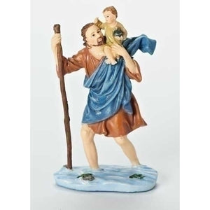 Saint Christopher 4" Dashboard Saint Statue