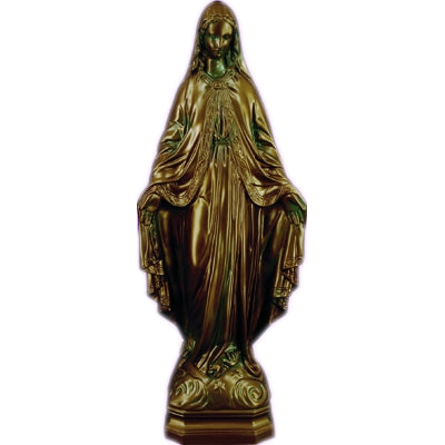 24 inch Our Lady Of Grace - Bronze Finish