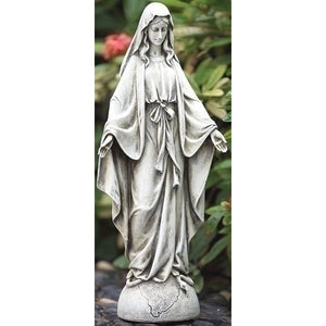 Our Lady of Grace 14" Outdoor Statue