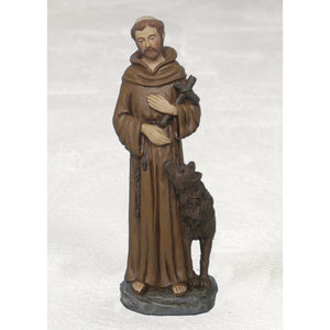 St. Francis & Wolf 4"
