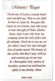 St. Christopher Dog Tag Necklace & Prayercard