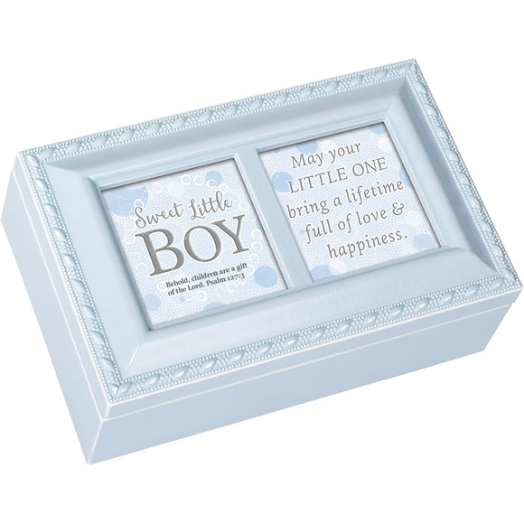Sweet Little Boy Blue Music Box