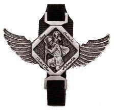 St. Christopher Velcro Motorcycle Clip